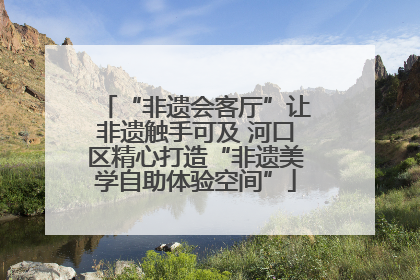 “非遗会客厅”让非遗触手可及 河口区精心打造“非遗美学自助体验空间”