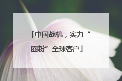 中国战机，实力“圈粉”全球客户
