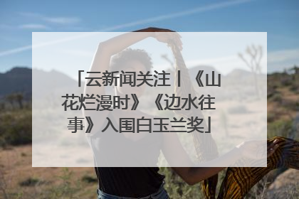云新闻关注丨《山花烂漫时》《边水往事》入围白玉兰奖
