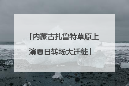 内蒙古扎鲁特草原上演夏日转场大迁徙