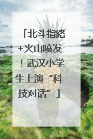 北斗指路+火山喷发！武汉小学生上演“科技对话”