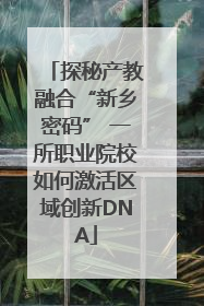 探秘产教融合“新乡密码” 一所职业院校如何激活区域创新DNA
