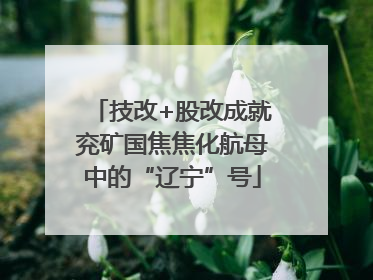 技改+股改成就兖矿国焦焦化航母中的“辽宁”号