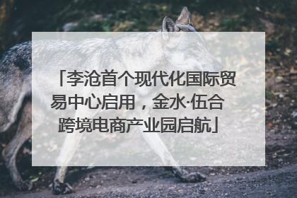 李沧首个现代化国际贸易中心启用，金水·伍合跨境电商产业园启航