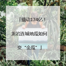 撬动174亿！龙岩连城地瓜如何变“金瓜”