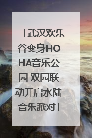 武汉欢乐谷变身HOHA音乐公园 双园联动开启水陆音乐派对