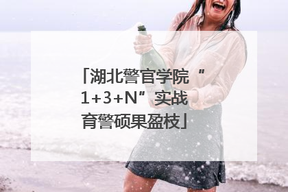 湖北警官学院“1+3+N”实战育警硕果盈枝