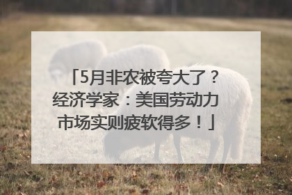 5月非农被夸大了？经济学家：美国劳动力市场实则疲软得多！